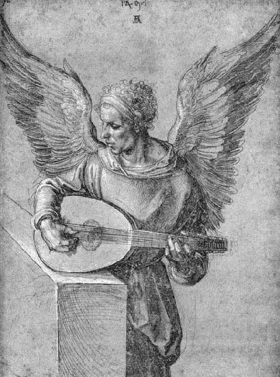 Winged Man, Albrecht Durer